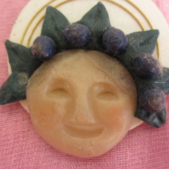 "The Blueberry Woman" Pin and Ornament by Jaslynn Casey, Alaska, Native American - Picture 2 of 5